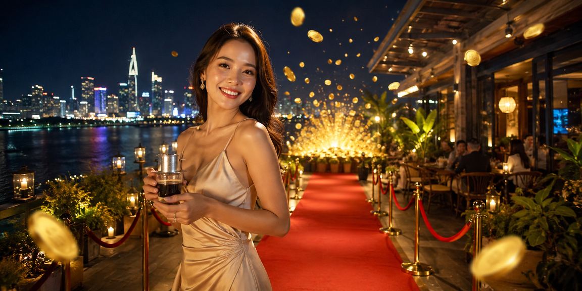 Không gian casino sôi động tại Sài Gòn